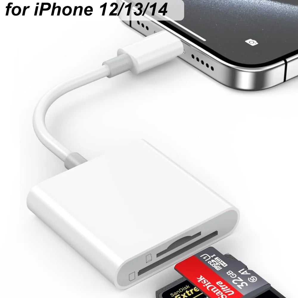 5-in-1 USB-C SD Card Reader with Charging Port