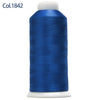 80-Color Polyester Embroidery Thread Set with Large 4000m Spools