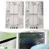 ECG Interpretation 7-Step Reference Card Ruler