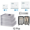 15-Piece Vacuum Storage Bag Set with Rechargeable Pump