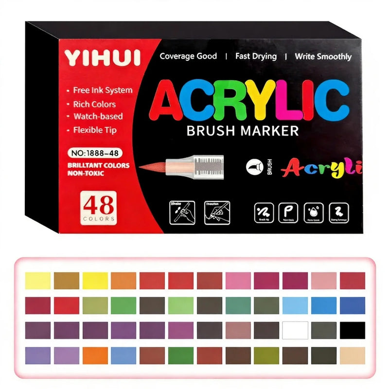 Acrylfarbe-Marker-Set
