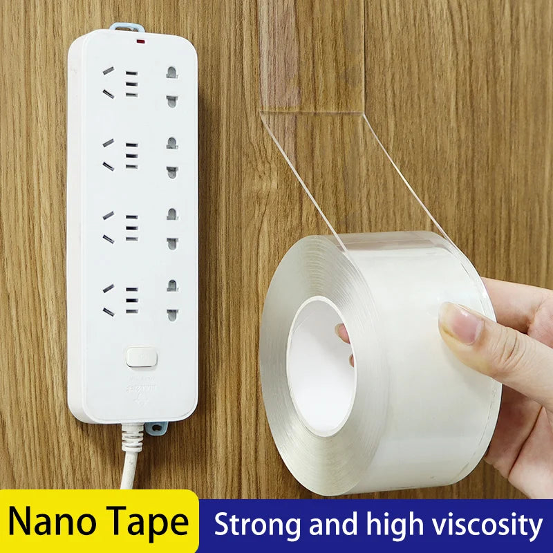 Reusable Double-Sided Nano Tape — Strong, Clear, and Residue-Free