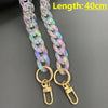 Iridescent Acrylic Chunky Chain Strap for Bags & Jewelry