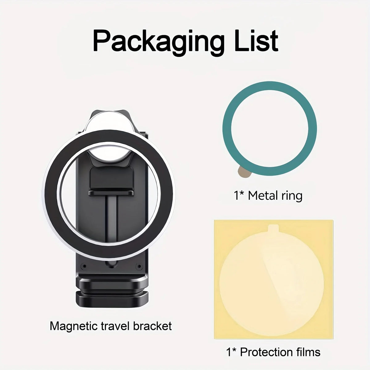 Magnetic Phone Holder for Travel and Desktop