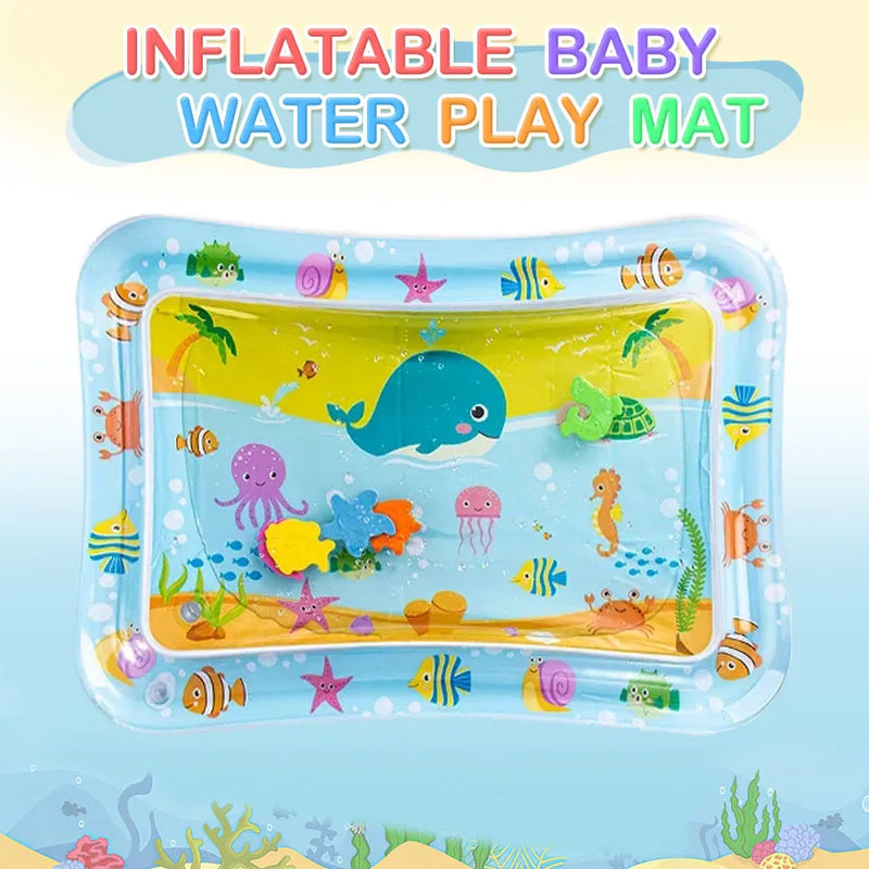 Inflatable Water Play Mat for Baby Tummy Time