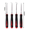 4-Piece Oil Seal Hook Removal Tool Set for O-Rings and Gaskets