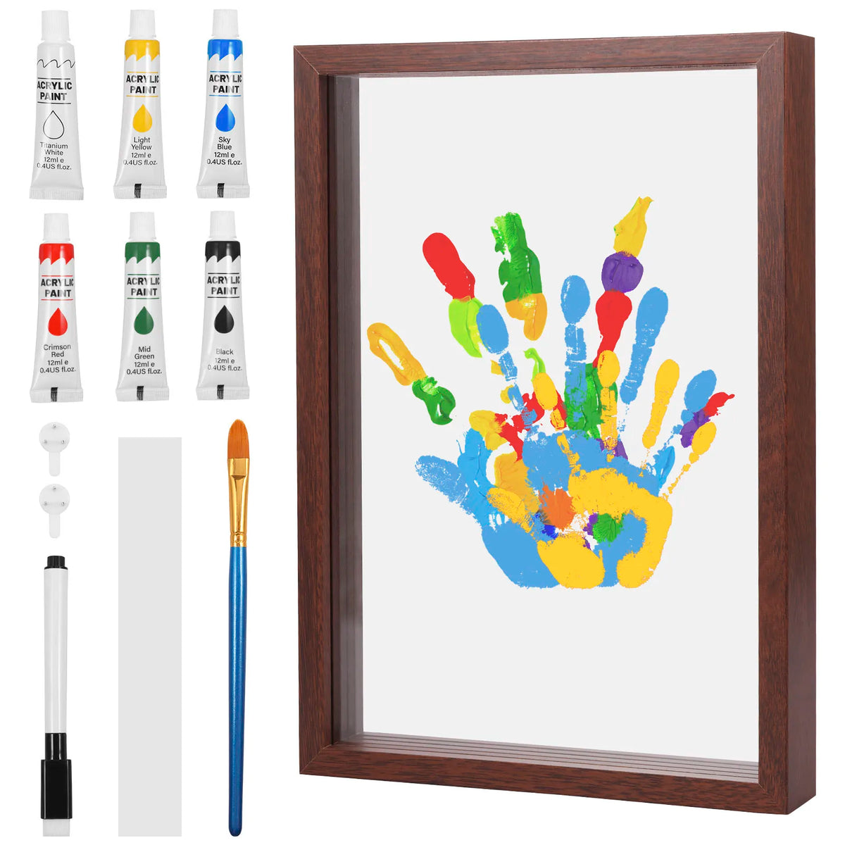 Kit de Loisir DIY avec Empreintes de Main