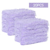 20 pieces of fluffy purple feather dusters for cleaning ceilings and desktops