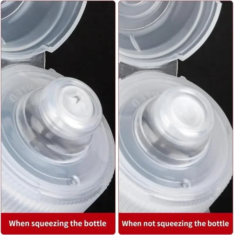Plastic Squeeze Bottle for Oil, Salad Dressing & BBQ Sauce