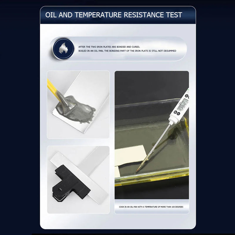 High-Strength Heat-Resistant AB Metal Repair Adhesive