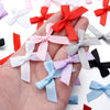 Satin Ribbon Bows for Crafts and DIY Projects (50-Pack)