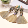 Natural Crystal Witch Broom for Cleansing and Feng Shui