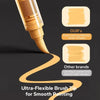 9-teiliges Acryl-Pinselstift-Set