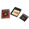 Boxed game of Hombres Lobo de Castronegro featuring a black silhouette of a werewolf on a red background