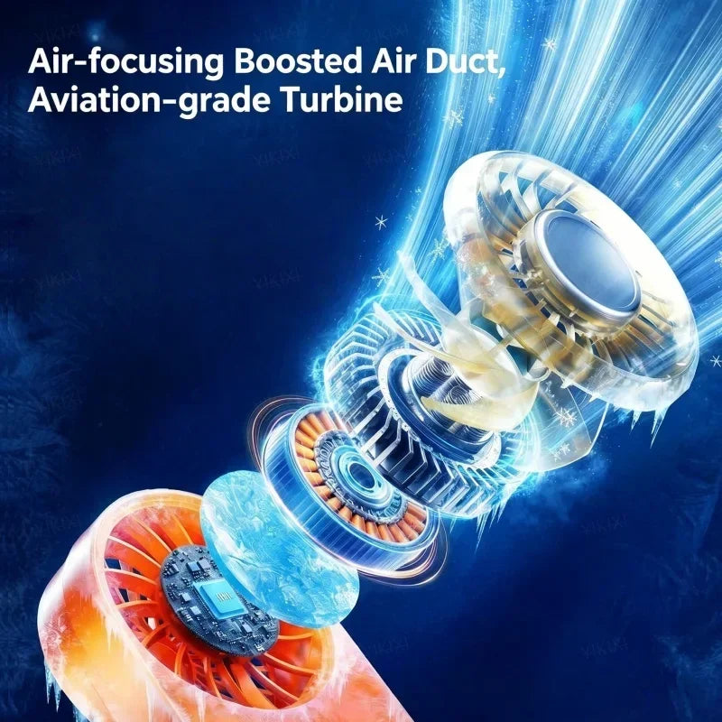 Ventilador Portátil de Mano con Tecnología de Enfriamiento TEC