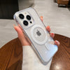 Transparent Magnetic Wireless Charging Case for iPhone with Shockproof Protection