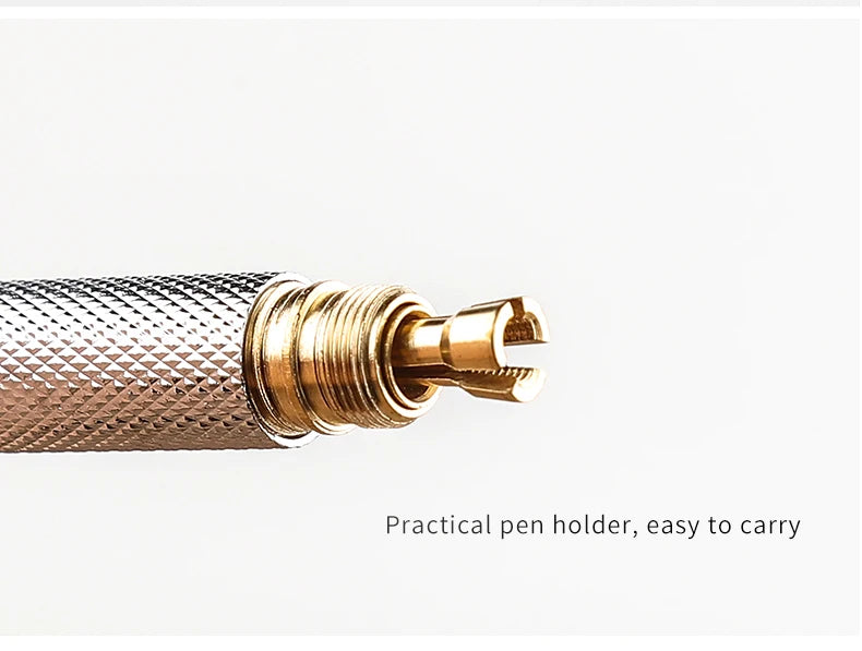 Full Metal Mechanical Pencil Set with Assorted Lead Sizes