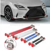 Universal Adjustable Bumper Lip Splitter Rods for Car Front & Rear