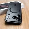Metallic Magnetic Phone Case with Camera Lens Protection