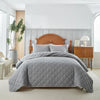 Lightweight Quilted Bedspread Set with Cloud Pattern
