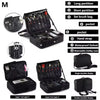 Large Capacity Waterproof Makeup Bag with Zipper Closure