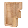 Wooden Alphabet Piggy Bank – Educational Coin Savings Box