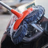 Retractable Car Wash Mop with 360° Microfiber Head