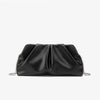 Elegant Chain Shoulder Bag with Crystal Accents
