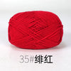 4-Ply Soft Cotton Blend Yarn for Knitting and Crochet
