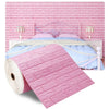 3D Self-Adhesive Brick Wall Panels