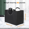 Collapsible Utility Tote with Aluminum Handle