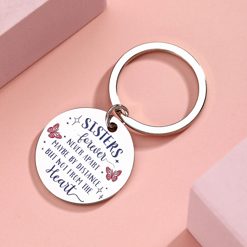 Sister Keychain - Never Apart