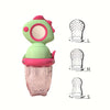 Dinosaur Push-Type Silicone Fruit Feeder for Babies & Toddlers