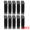 A set of black precision eyebrow razors for facial grooming and dermaplaning