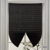 Self-Adhesive Pleated Blackout Blinds