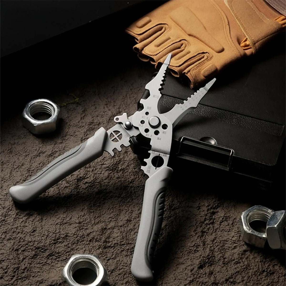Heavy Duty Multifunctional Wire Stripping Pliers