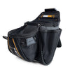 Black heavy-duty construction tool pouch featuring a ClipTech hub and hammer loop.