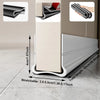 Flexible Door Draft Stopper with Soundproofing Seal