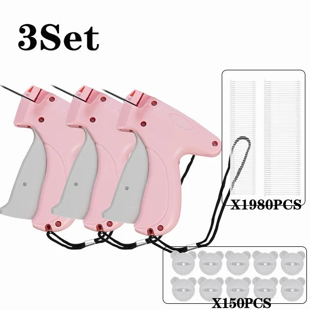Pinless Fabric Snap Gun with Soft Silicone Base for Quilting & Hanging