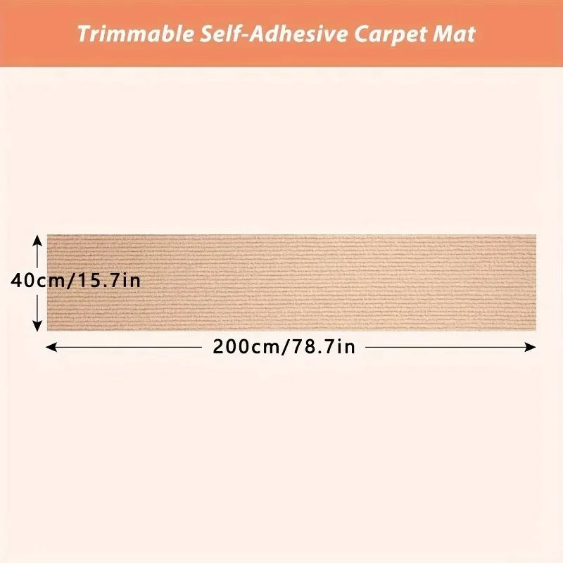 Alfombrilla Rascadora Adhesiva para Gatos
