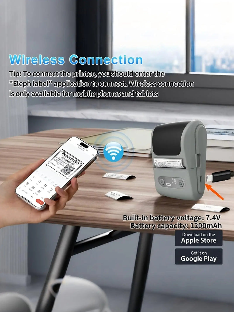 Portable Mini Bluetooth Thermal Printer