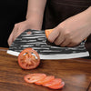 Wooden-Handle Stainless Steel Kitchen Cleaver