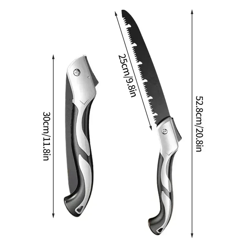 Folding Hand Saw for Gardening and Outdoor Use