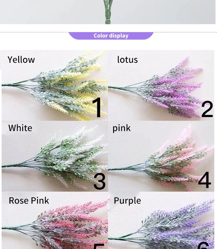 Provence Lavender Artificial Flowers for Home and Event Decor