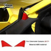 Red ABS material trim kit for Chevrolet Camaro interior and exterior components