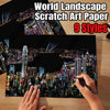 Mount Fuji Scratch Art Painting Kit