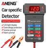 AnENG BT-172 car specific battery tester with an LED display and reverse connection features