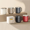 Tasse à Café en Acier Inoxydable 304 Isolée avec Couvercle