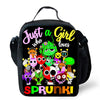 Cartable Enfant Cartoon Sprunki avec Pochette Avant