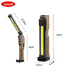 Foldable LED Work Light with Magnetic Base and USB Charging